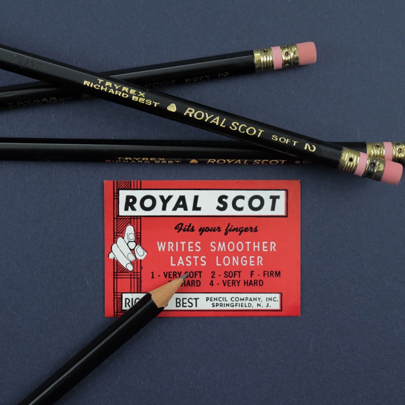 Vintage Richard Best Pencil Co. Royal Scot